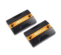 Motocicleta Accesorios Tapa Tanque CNC para Motocicleta Cilindro Maestro De Freno, Depósito Líquido Combustible Delantero para Honda ADV160 ADV150 ADV 150 160(Yellow B)