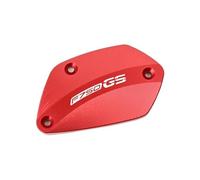 Motocicleta Accesorios Taza Líquido Frenos CNC para Motocicleta Depósito Freno Delantero Tapa Tanque De, Tapas Copa Aceite para BMW F750GS F850GS F750 F850 GS 2018-2023(Red A)
