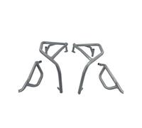 Motocicleta Acero Carretera Protector para CFMOTO 450 MT 2024 Protección De Motor Barra Choque Marco Motocicleta Accesorios Parachoques(Full Set Silver)