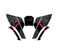 Motocicleta Adhesivo depósito Combustible Adhesivo Lateral Motocicleta calcomanía Tanque Combustible Almohadilla tracción Piezas de modificación Antideslizante para CF&MO&TO 450MT 450 MT 2024