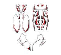 Motocicleta Adhesivo depósito Combustible Almohadillas Protectoras para S1000RR 2009 2010 2011 2012 2013 2014 Pegatinas Tanque Combustible Calcomanías Frontales