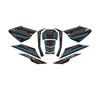 Motocicleta Adhesivo depósito Combustible Pegatinas de Goma para Tanque Combustible Motocicleta Pegatinas Decorativas Protectoras Pintura para Forza 350 Accesorios para Forza350