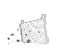 Motocicleta adiador Rejilla Protector De Rejilla Radiador para Motocicletas, Enfriador Aceite para Hornet CB1000, Accesorios, para Radiadores, Rejillas