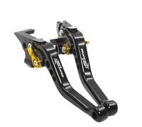 Motocicleta Ajustable Freno Embrague Manijas Pal Accesorios for motocicletas/Apto for palancas de embrague de freno CB750 CB 750 HORNET 2023 Palancas Embrague Freno Manija De Freno De Motocic(Black wi