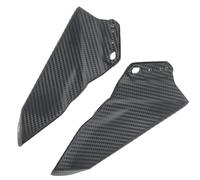 Motocicleta Alerón Delantero Compatible con Suzuki GSXR1000 GSXR 1000R 2021 2020 2019 2018 2017 Winglets Spoiler Lateral Carenado ala aerodinámica Divisor Parachoques(Black)