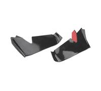 Motocicleta Alerón Delantero Kit de alerón aerodinámico Compatible con Aprilia RS660 RS 660 RS660 Winglet. Divisor Parachoques(Carbon Look)