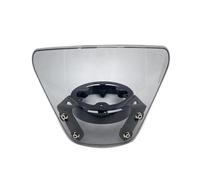 Motocicleta Alerón Delantero para Husqvarna Svartoilen 401 Husqvarna | 2018-2023 250 Windshield Covers Screen Windscreen Deflector de aire de parabrisas moto(Gray)