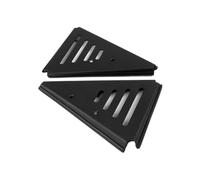 Motocicleta Alerón Lateral Cubierta Triangular para Caja De Aire, Marco Y Carenado Lateral, Accesorios Decoración para Motocicleta para Scrambler