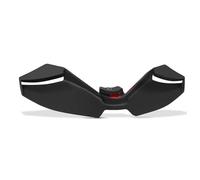 Motocicleta Alerón para MT-09 para MT09 SP 2024 2025 Motocicleta Downforce Desnudo Alerones Frontales Winglet Aerodinámico Alerón Delantero Kit Alerones Motocicleta(Black-B)