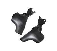 Motocicleta Alerón Parabrisas Viento Deflector De Aire para Parabrisas Motocicleta, Marco Intermedio, Extensión para Softail Breakout Street Bob (2018-2023) Y Fat Boy Low Rider