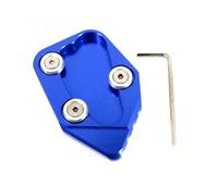Motocicleta Almohadilla de Soporte Lateral Placa De Soporte De Extensión para Pata De Cabra Lateral De Motocicleta para CBR1000RR CBR 1000RR CBR 1000 RR 2008-2016(Blue)