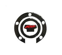 Motocicleta Almohadilla Gasolina Adhesivo de Carbono para Tapa depósito Aceite y Gasolina, Protector para Triple Abrazadera, para YZFR6 para YZF600 años 2003 a 2005