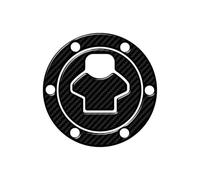 Motocicleta Almohadilla Gasolina Adhesivo para Tapa de Tanque Combustible para Modelos hasta 2006 (6 Orificios) para Motocicleta