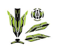 Motocicleta Almohadilla Tanque Accesorios Pegatina Tipo Almohadilla Tanque Combustible, Calcomanías Protección Tapa Gas para Z650 Z 650 2017 2018 2019 2020 2021 2022 2023 2024