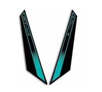 Motocicleta Almohadilla Tanque para MT-09 MT09 MT 09 2024 para Motocicleta para Almohadilla de Tanque Combustible Kit protección Pegatina Resina epoxi