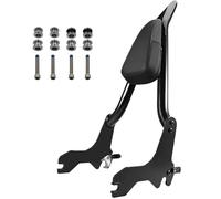 Motocicleta Almohadillas Cojín Trasero Respaldo de pasajero desmontable 22" para motocicleta con kits acoplamiento para Sport Glide, para Low Rider para ST alforja