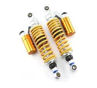 Motocicleta Amortiguador Trasero Amortiguador De Suspensión De 320 Mm Universal Para Motocicleta Modificado Cilindro Mezclador De Aceite/gas Trasero(Oro)