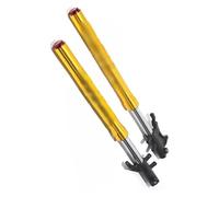 Motocicleta Amortiguador Trasero Para Msx125 M3 M5 M6 Para Monkey Suspensión De Horquilla Delantera Ajustable Amortiguadores Alargados 665 Mm Y 710 Motocicleta(665mm Yellow)