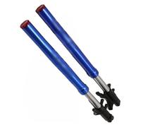 Motocicleta Amortiguador Trasero Para Msx125 M3 M5 M6 Para Monkey Suspensión De Horquilla Delantera Ajustable Amortiguadores Alargados 665 Mm Y 710 Motocicleta(710mm Blue)