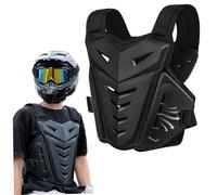 Motocicleta Armor de Choque Absorbente Motocicleta Armor Vest Córax Ajustable Posto Transpirable Entierra de Bicicleta de Tierra para Hombres Carreras de Bicicleta de montaña Off-Road, Chaleco, Motor