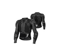Motocicleta Barra antichoque Ajuste para MX Motocross Racing chaqueta de motocicleta Moto Body Armor equipo de protección defensa protector de motor(Black Armor,XXXL)