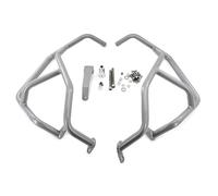 Motocicleta Barra Choque Para F90GS 2023-2025 Protector Tanque Motor Motocicleta Barras Choque Carretera Parachoques Protector Jaula Acrobacias(Silver-Upper)
