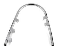 Motocicleta Barra Choque para Primavera 125 150 2014 2015 2016 2017 2018 2019 2020 2021 Barras Protección Guardabarros Delantero De Motocicleta(Chrome)