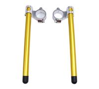 Motocicleta Barra Cruzada Manillar Abrazadera de Manillar Motocicleta 37 41 43 45 48 50 y 51 mm Elevador 15 Pulgadas para 22