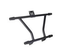 Motocicleta barras Choque Mild Steel Motorcycle Crash Bar Engine Guard Cage Front Highway Step Bumper Para Para Softail FXLRST Low Rider ST 117 2022 2023