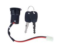 Motocicleta Bobina Encendido 1 Juego Interruptor Encendido 2 Cables con 2 Llaves Bloqueo Encendido Apagado Scooters Eléctricos ATV Bicicletas Bolsillo Motocicletas ATV Quads