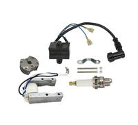 Motocicleta Bobina Encendido Para 49cc 60cc 66cc 80cc Magneto Estator Bobina De Encendido Motor CDI Accesorios Bicicleta Motorizada 2 Tiempos(G)