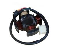 Motocicleta Bobina estator generador magnético Estator De Motor Magnético De Bobina De Generador Para Motocicleta ATV De Tres Ruedas CG125 150 300, 4, 8, 11, 12 Y 18 Polos, 160 W, 200 W, 250 W Y 350 W