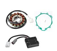 Motocicleta Bobina estator generador magnético Kit De Juntas para Bobina De Estator De Encendido De Motocicleta, Regulador De Voltaje Y Rectificador para ZX600 para ni&nja 600 ZX6R ZX-6R 2007-2008