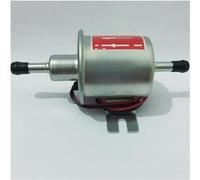 Motocicleta Bomba de Gasolina Bomba Combustible Eléctrica Universal 12 V Diésel Gasolina Y Gasolina Baja Presión HEP-02A Carburador Motocicleta Combustible Bomba(Rojo)