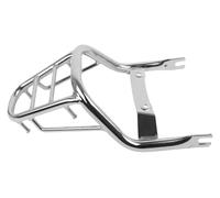 Motocicleta Caja Trasera Estante Portaequipajes Trasero Motocicleta Soporte Carga Bandeja Trasera para Monkey 125 2018-2024(Plata)