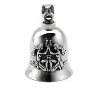 Motocicleta Campana de la Suerte, Rueda Lucky Biker Charm - Motocicleta Rock Punk Lucky Bell para Hombres, Mujeres, Él, Padre, Papá, Amigo