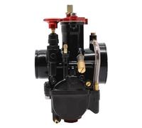 Motocicleta Carburador para Carburador Mikuni para PWK 21 24 26 28 30 32 34 Mm Power Jet Dirt Bike Motocross Motocicleta Carburador De Cortina Plana Piezas Modificadas Moto Carburador(24MM)