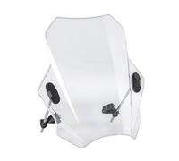 Motocicleta Carenabris Para MT07 2025 Para MT 07 Para MT07 Parabrisas De Motocicleta Visera Deflectora Carenado Cubierta Parabrisas Deportivo Parabrisas Protector(White)