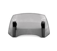 Motocicleta Carenabris Para MT07 Para MT09 Para FZ07 Para FZ09 Cubierta De Parabrisas Ajustable Para Motocicleta Parabrisas Protector(Light Smoke)