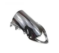 Motocicleta Carenabris Para S1000RR Para S1000 RR Para S 1000 RR 2009 2010 2011 2012 2013 2014 Parabrisas Motocicleta De Doble Burbuja Parabrisas Protector(Black)