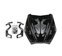 Motocicleta Carenabris Para Suzuki Para GSX-S1000 Para GSXS1000 Para GSXS Para GSX-S 1000 Para GSXS 1000 2021 2022 2023 Parabrisas Deflector Viento Motocicleta Parabrisas Protector(Black)