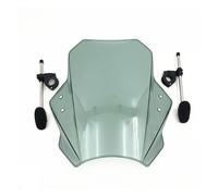 Motocicleta Carenabris Para VT750S Para VT 750S Para VT750 S Parabrisas Para Motocicleta Deflector De Viento Abrazadera Variable ABS Parabrisas Spoiler Parabrisas Protector(GRAY)