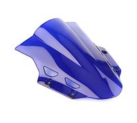 Motocicleta Carenabris Parabrisas De Motocicleta De Doble Burbuja Para Suzuki Para GSXR 250 2017 2018 2019 2020 Para GSX250R Parabrisas Protector(Blue)