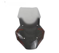 Motocicleta Carenabris Parabrisas Delantero Elevado Modificado Para Motocicleta Para ADV150 2019 2020 2021 Parabrisas Protector