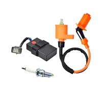 Motocicleta CDI Bobina Encendido Kit De Chispa Bobina Encendido Caja CDI para FourTrax 300 TRX 300FW 2x4 4x4 1998-2000 30400-HM5-506 30410-HM5-A11