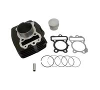Motocicleta Cilindro Pistón Kit Para Bajaj Para Boxer Para 150 Kit De Juntas Pistón Cilindro Gran Diámetro 56 Mm Para Motocicleta