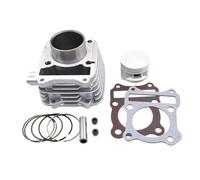 Motocicleta Cilindro Pistón Kit Para KEEWAY Para RKV125 Para RKS125 Kit De Juntas Pistón Cilindro Motocicleta Trasero/Plateado STD Big Bore 125cc 150cc(125cc silver barrel)