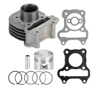 Motocicleta Cilindro Pistón Kit Para SUZUKI Para LETS Para V50 Para V50G Para TC Kit Juntas Anillo Pistón Bloque Cilindro Motor Motocicleta 39 Mm Diámetro