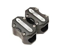 Motocicleta con Logo Protector De Motor Bloques Protección Parachoques para CF Moto 650MT 800 MT 150 250 300 650 400 NK 400GT 650TR-G(Plata)