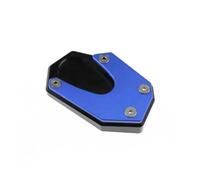 Motocicleta Costado Soporte Lateral Almohadilla De Extensión Pata Cabra Lateral Motocicleta CNC para Suzuki V-Storm 800DE VSTROM 2023 2024 Accesorios(Blue NO LO-GO)